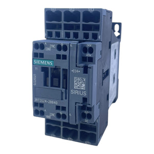 Siemens Schütz Leistungsschütz 3RT2024-2BB40 24V DC Sirius 3-polig