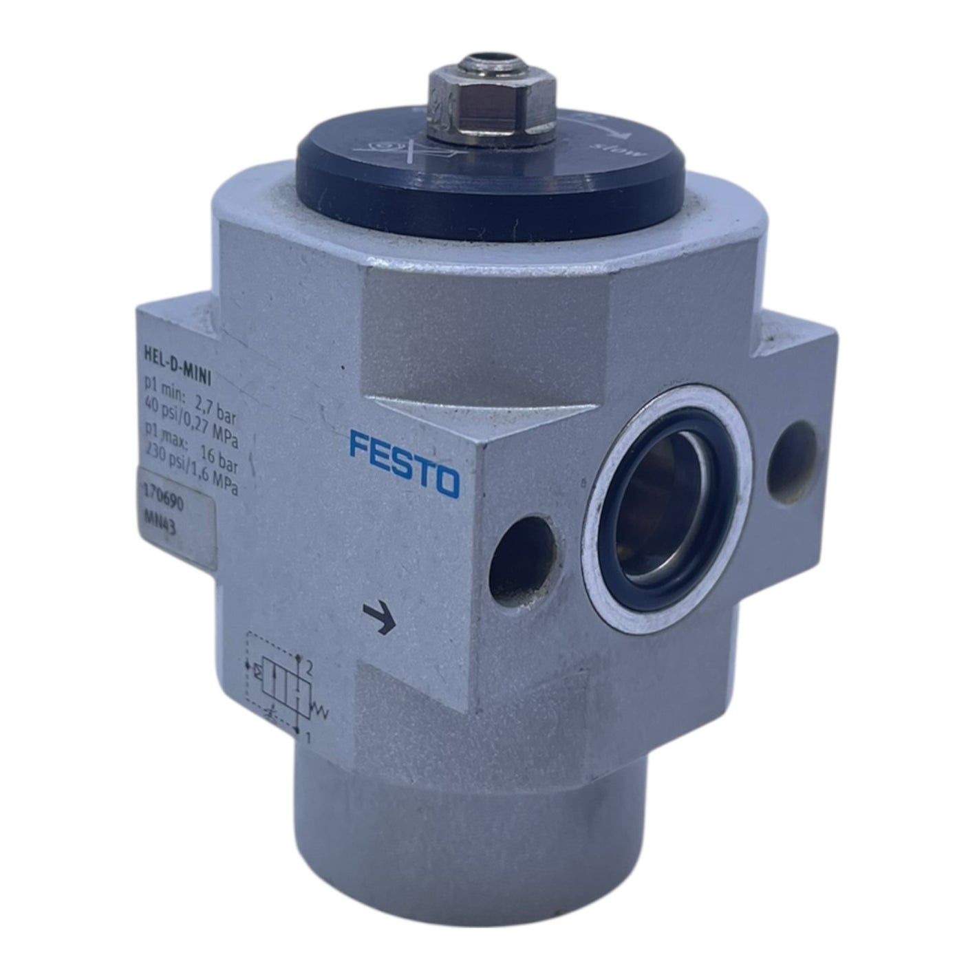 Festo Einschaltventil Pneumatikventil HEL-D-MINI 170690 für die Industrie