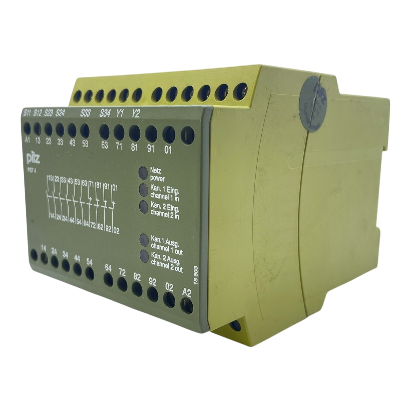 Pilz Sicherheistrelais PST 4 24V 720300 Pilz für die Industrie vorgesehen