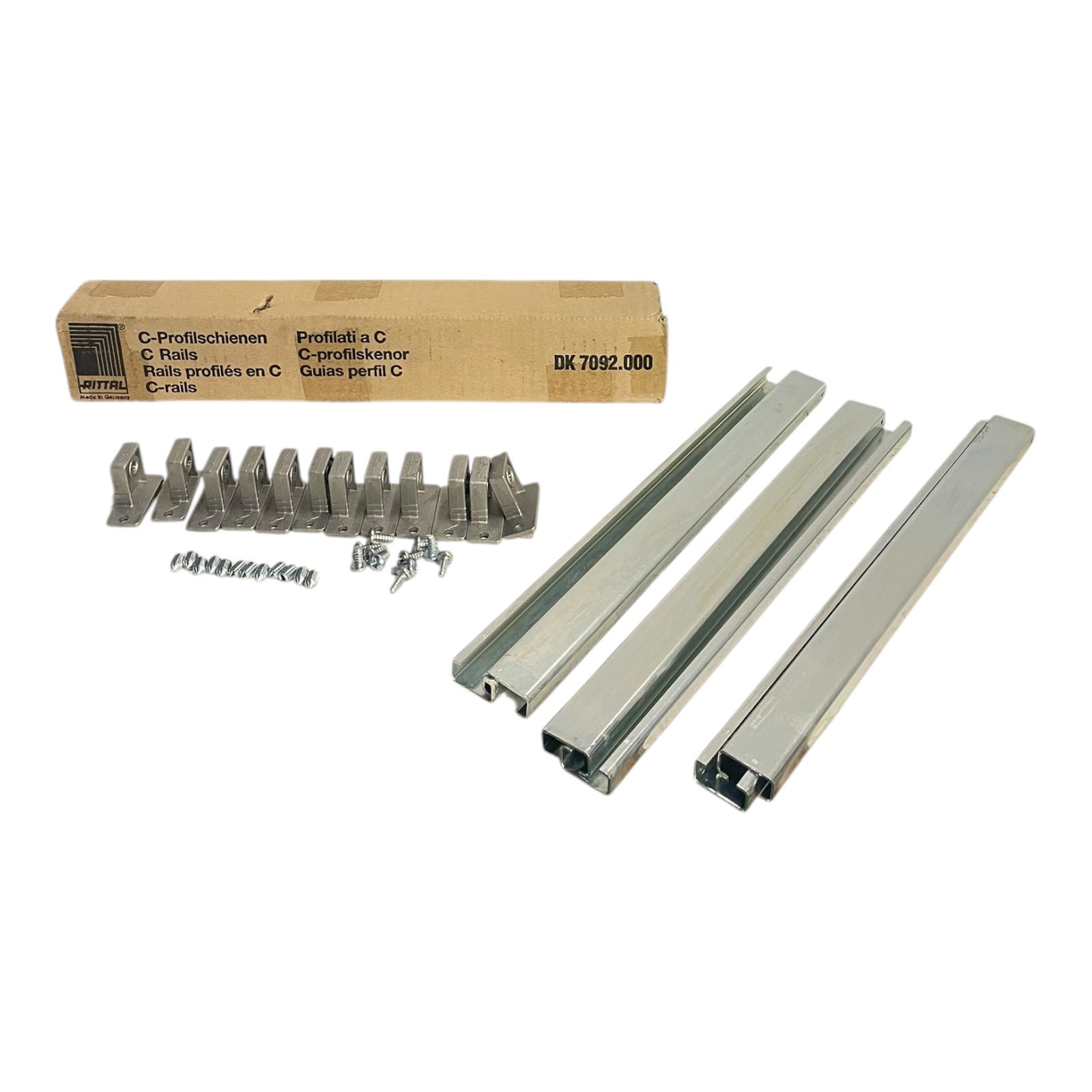 Rittal C-profile rails DK7092.000 C-profile rails from Rittal for indu