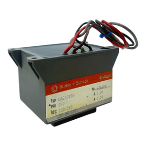 Bürkle+Schöck Transformator CA2031SP Transformator von Bürkle+Schöck Industrie