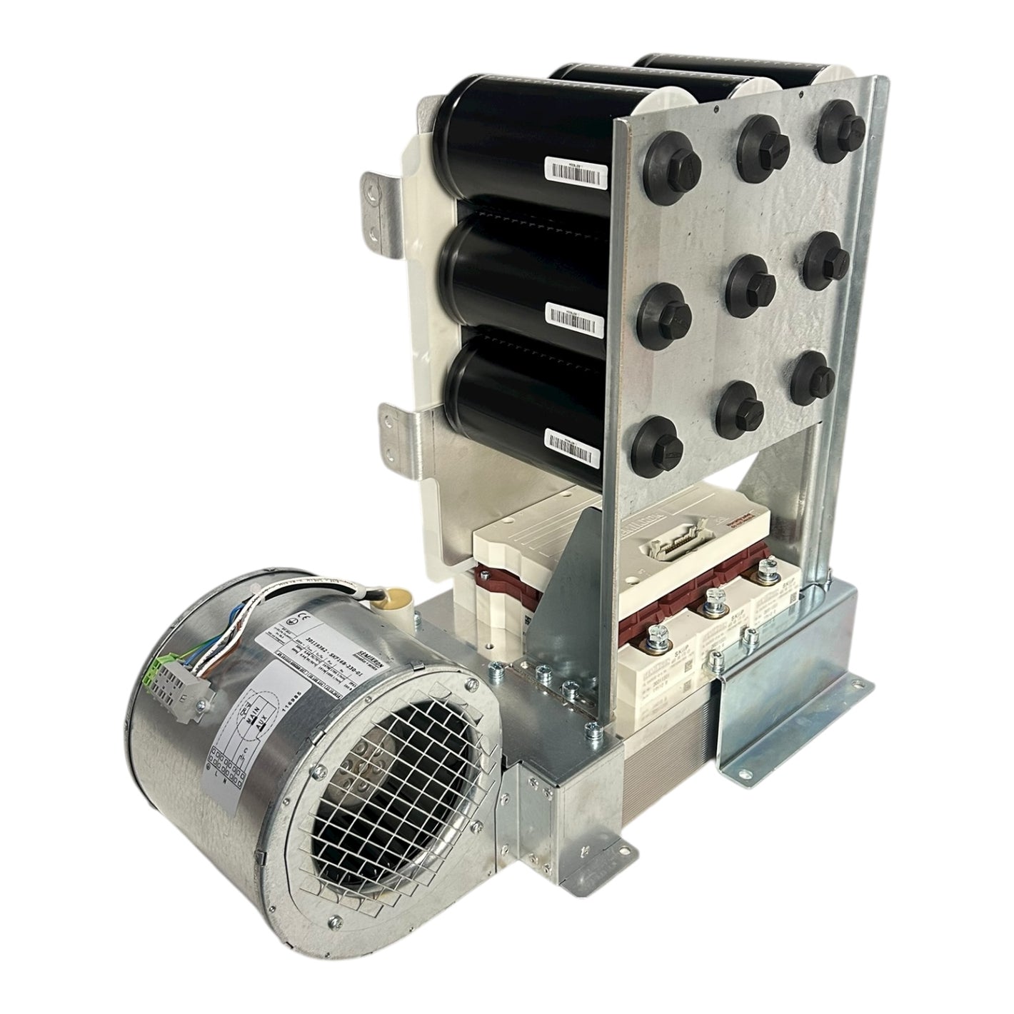 Semikron SKiiP 603GD172 Air Inverter Leistungswechselrichter mit Gebläse & Elkos