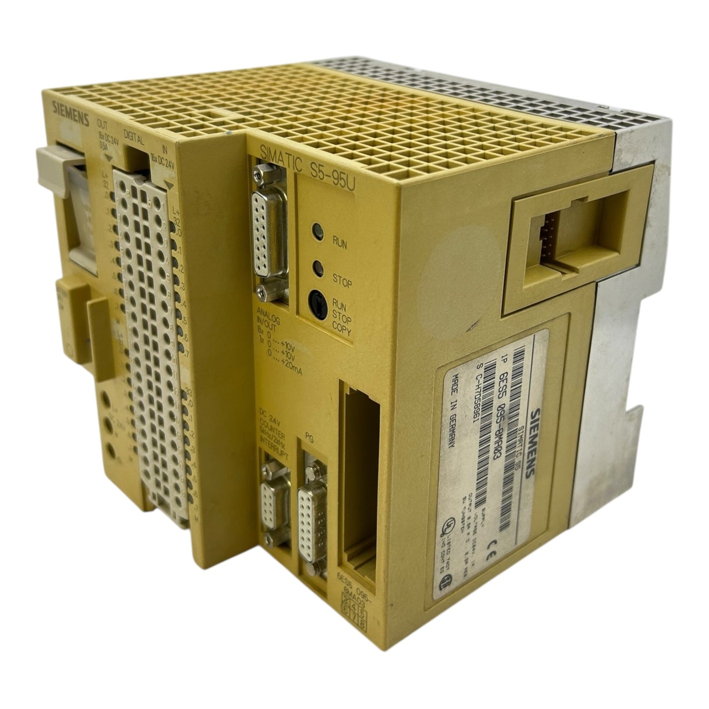 Siemens Kompaktgerät SIMATIC S5 6ES5095-8MA03 Kompaktgerät von Siemens