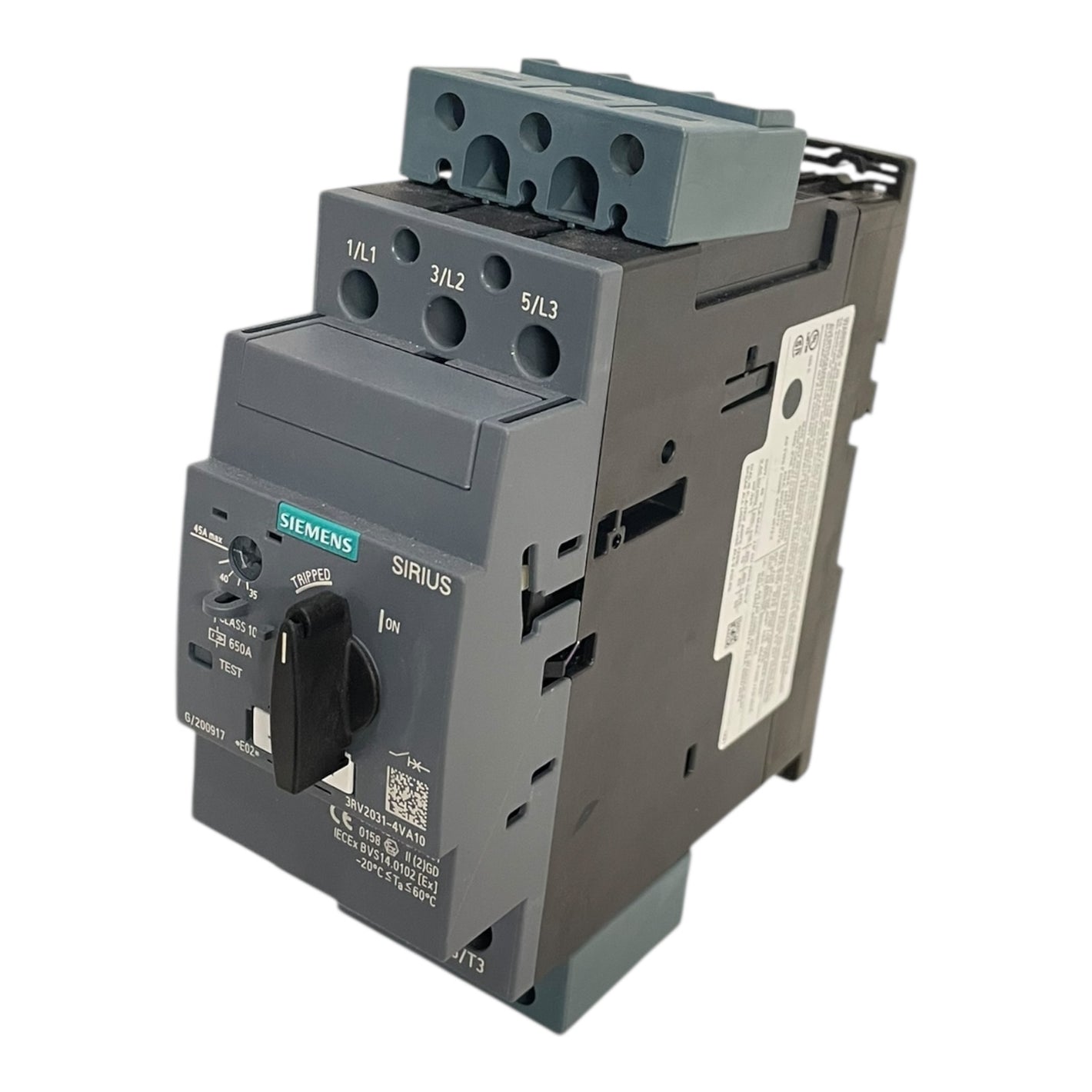 Siemens SIRIUS Leistungsschalter S2 Motorschutz 35-45A Schrauban 3RV2031-4VA10