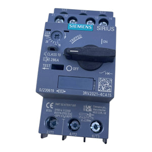 Siemens 3RV2021-4CA15 Leistungsschalter für industriellen Einsatz Schalter
