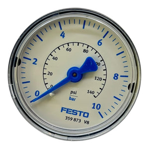 Festo Manometer 0-10bar MA-50-10-1/4 359873 Druckmesser Pneumatikmanometer