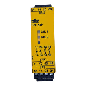 Pilz PZE X4P Sicherheitsrelais 24VDC 4n/o 6A 240V 777585