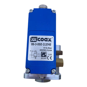Coax Magnetventil SPB-H 15-MV DN15 0-120bar 24V DC mit BS-3-DDZ Steuerung