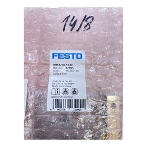 Festo Führungszylinder Pneumatikzylinder DFM-12-80-P-A-KF 170905 Industrie
