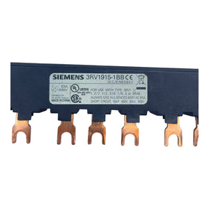 Siemens Sammelschiene 3RV1915-1BB VE: 2stk Sammelschiene Siemens Industrie