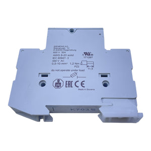 Siemens Einbausicherungssockel Zylindrisch 3NW7013 Für den Industriellen Nutzen