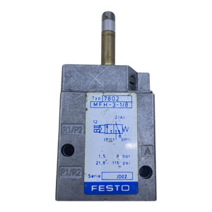 Festo Magnetventil Pneumatikventil MFH-3-1/8 7802 Magnetventil von Festo