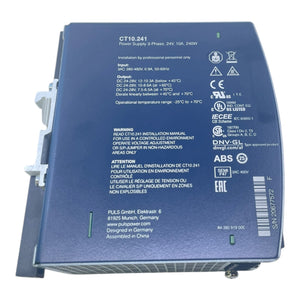 Puls Hutschienen-Netzteil 24 V/DC 10 A 240 W CT10.241 Hutschienen-Netzteil