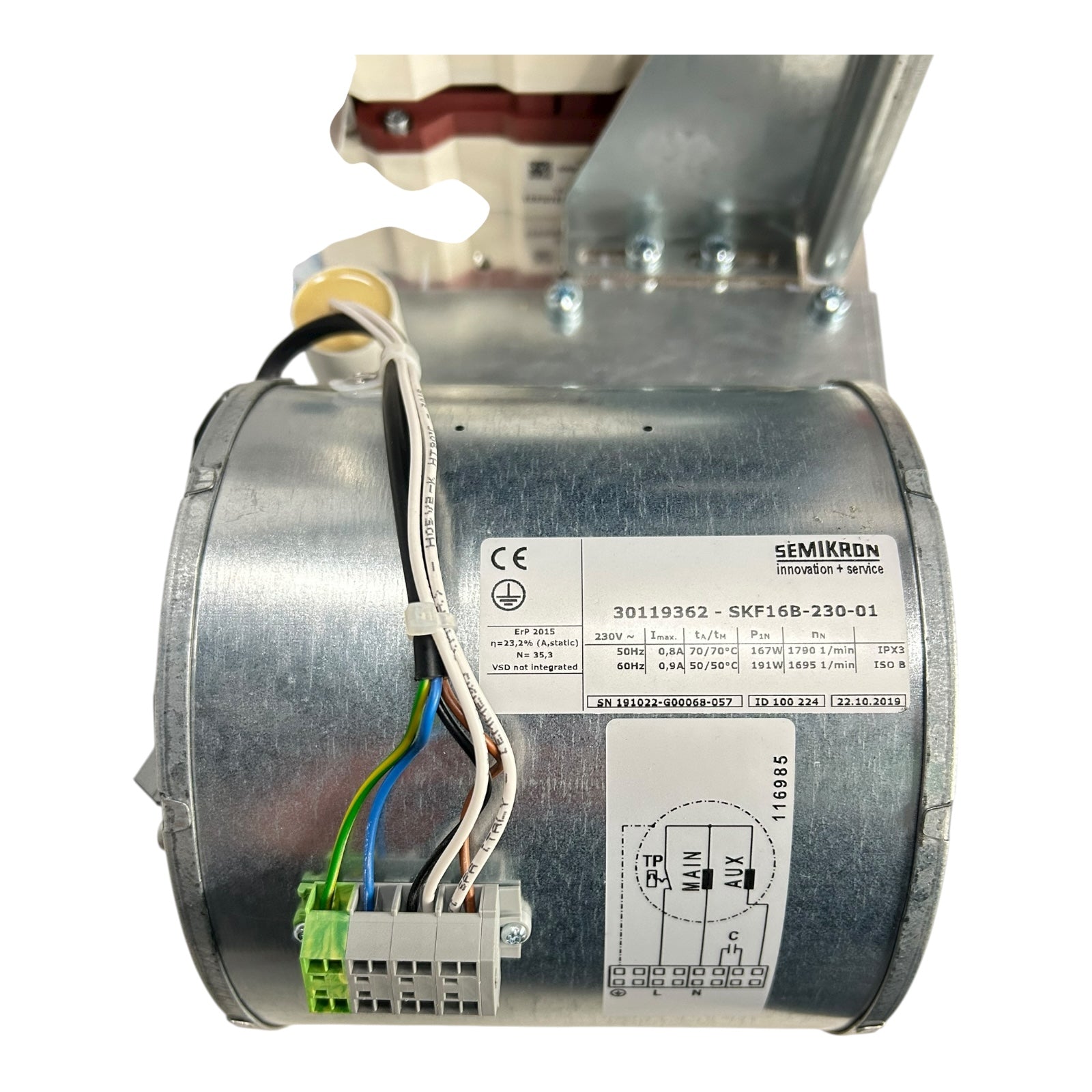 Semikron SKiiP 603GD172 Air Inverter Leistungswechselrichter mit Geblä
