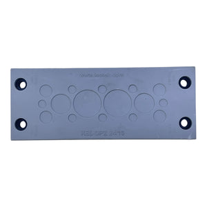 Icotek Kabeldurchführungsplatte KEL-DPZ 24/26 grau VE: 21 Stück IP54/IP66