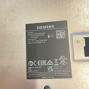 Siemens 6SL3040-1MA01-0AA0 Control Unit für industriellen Einsatz