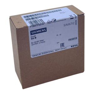 Siemens 6ES7133-6CV15-1AM0 5 BU-Cover 15MM. zum Schutz von Leerplätzen industr.