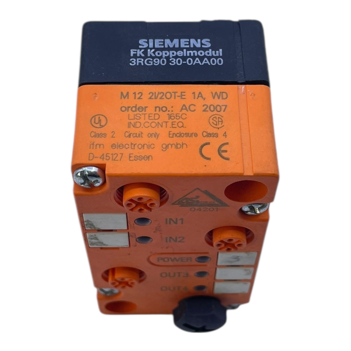 Asi Interface Reader Ifm ASI Interface AC2007 M122I/20T-E1A, WD ASI Interface from Ifm for