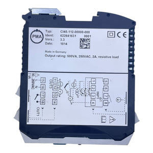 PMA Signalwandler Transmitter CI145-112-00000-000 622641631 Industrie Einsatz