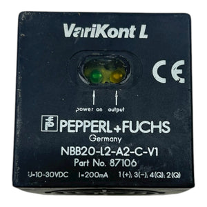 Pepperl+Fuchs Näherungsschalter Sensor NBB20-L2-A2-C-V1 87106 Industrie