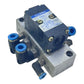 Festo Magnetventil J-5-3/3 6066 + Ventilinsel AS-1/8 gebraucht Industrie Einsatz