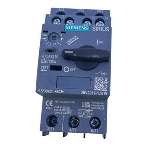 Siemens 3RV2011-1JA15 Leistungsschalter für industriellen Einsatz Schalter