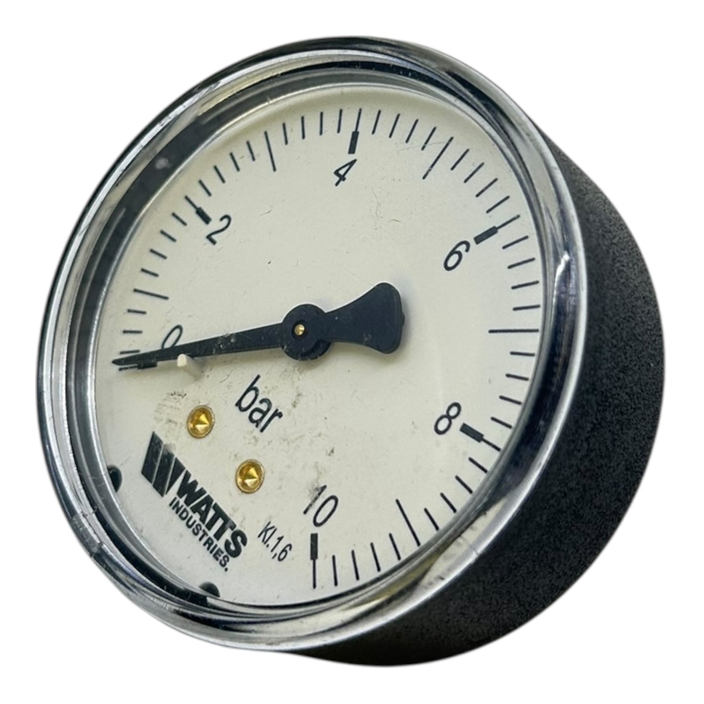 WATTS Industries Manometer Druckmesser 0–10 bar Kl.1,6
