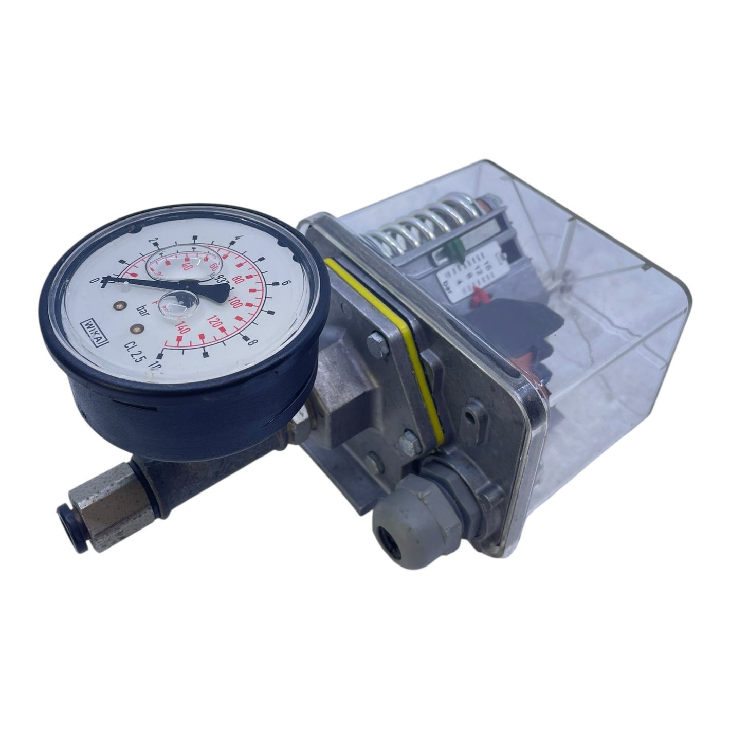 Fanal Druckwächter FF4-16 1–16 bar mit Manometer für die Industrielle Nutzung