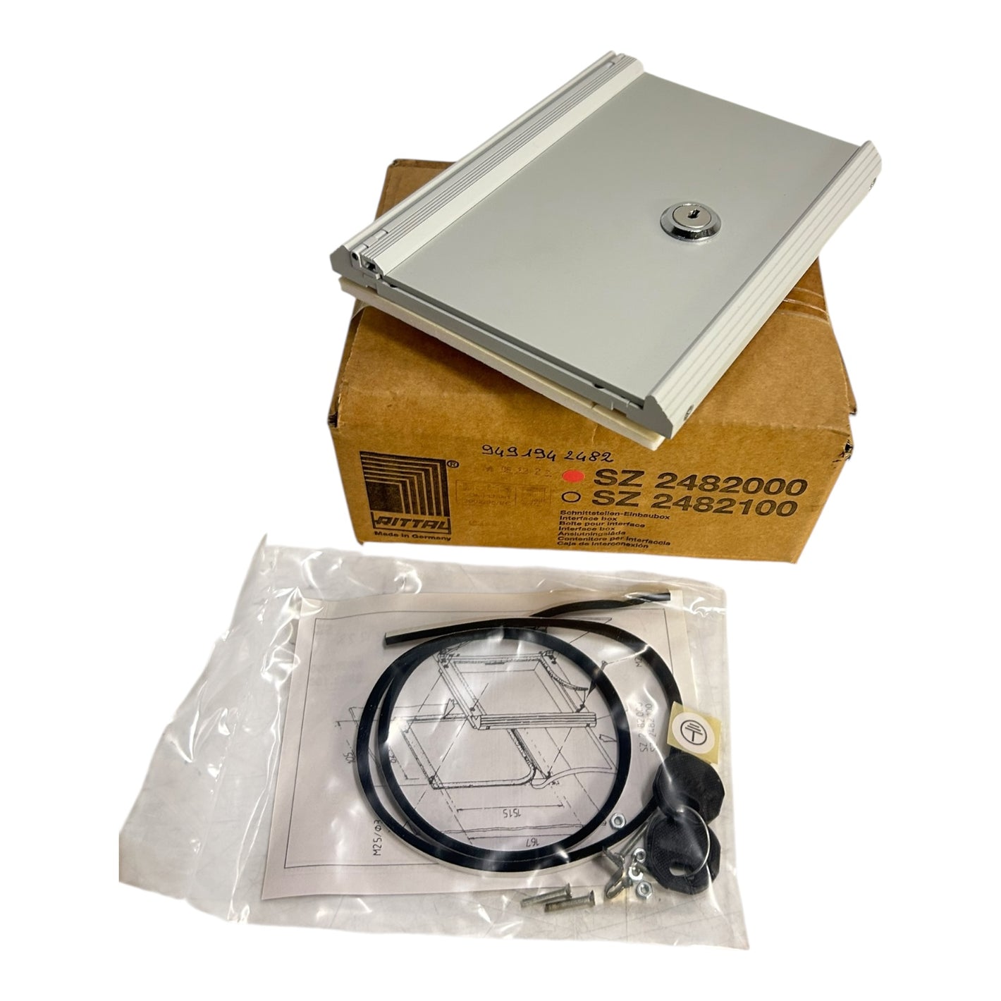 Rittal Schnittstellen-Einbaubox SZ 2482000 Schnittstellen Einbaubox von Rittal