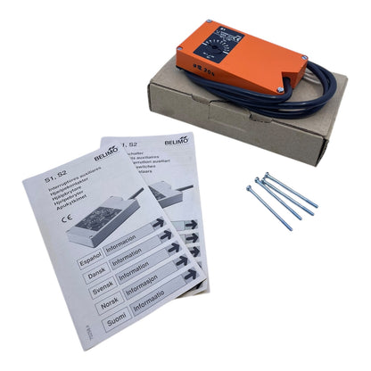Belimo Hilfsschalter Zu Klappenstellantrieb S1 Hilfsschalter von Belimo