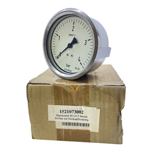 R. Lohr Manometer 0-4bar 1521073002 Manometer für die Industrie geeignet