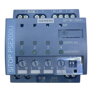 Siemens SITOP PSE200U 10 A Selektivitätsmodul 6EP1961-2BA41 Selektivitätsmodul