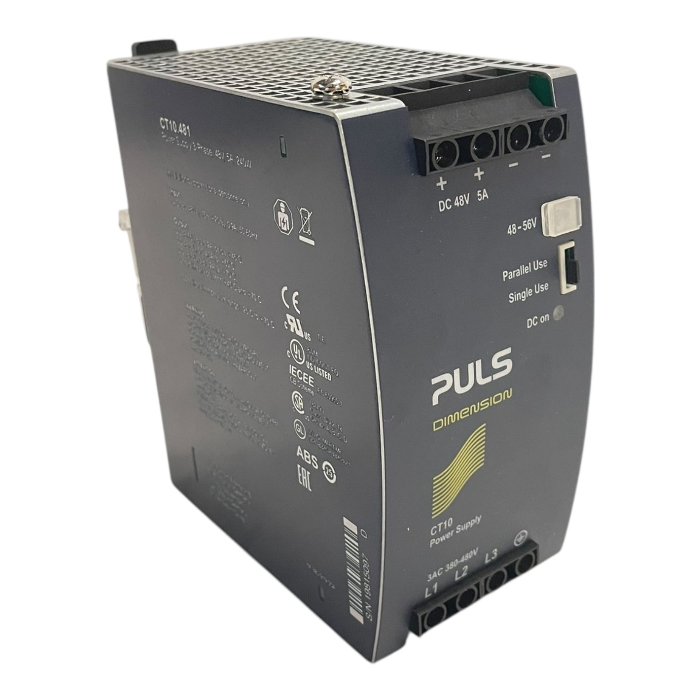 Puls Hutschienen-Netzteile für 3-Phasen-Systeme 48V 5A CT10.481 Industrie