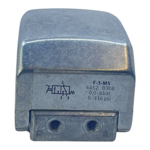 Festo F-3-M5 pushbutton valve 4452 for industrial use