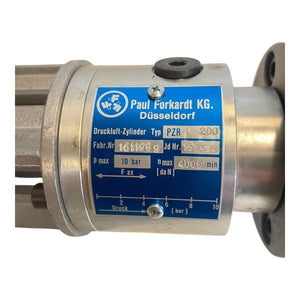 Forkardt PZR 200 Pneumatischer Zylinder für industriellen Einsatz Pneumatik
