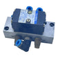 Festo Magnetventil J-5-3/3 6066 + Ventilinsel AS-1/8 gebraucht Industrie Einsatz