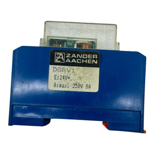Zander Aachen Relaismodul DS6V1 24VDC 250V 8A für industrieellen Einsatz