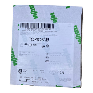 WAGO Vierstock-Reihenklemme 2,5mm² 2002-4127 VE:15 Stk