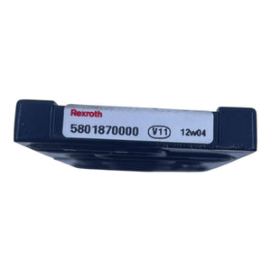 Rexroth Endplatte 5801870000 Endplatte von Rexroth für den Industrie Bereich