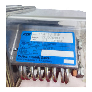 Fanal Druckwächter FF4-16 1–16 bar mit Manometer für die Industrielle Nutzung