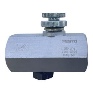 Festo Drosselrückschlagventil GR-1/4 2101 | Drosselrückschlagventil Festo