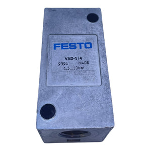 Festo Vakuumsaugdüse VAD-1/4 9394 9394 für industriellen Einsatz Vakuumsaugdüse