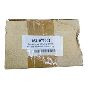 R. Lohr Manometer 0-4bar 1521073002 Manometer für die Industrie geeignet