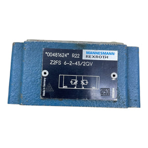 Mannesmann Rexroth Drossel-Rückschlagventil Z2FS 6-2-43/2QV Hydraulikventil