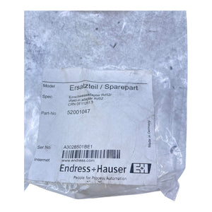 Endress+Hauser Einschweissadapter 52001047 Einschweissadapter für Industrie