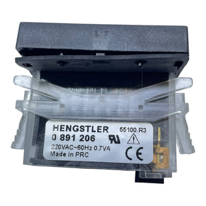 Hengstler Betriebsstundenzähler 220V AC 50/60Hz 0891206