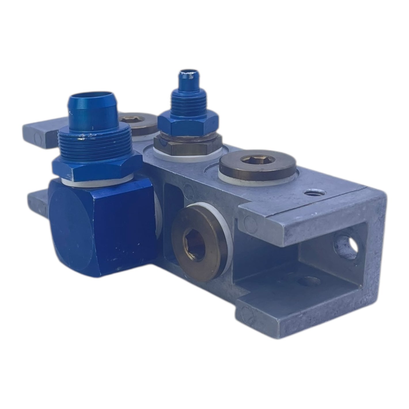 Festo CEP-1/4 Pneumatikanschlussblock Druckluftverteiler G1/4 Aluminium Modul