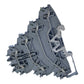 WAGO Vierstock-Reihenklemme 2,5mm² 2002-4127 VE:15 Stk