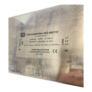 Block HFD400/110 Funk-Entstörfilter für industriellen Einsatz Funk-Entstörfilter