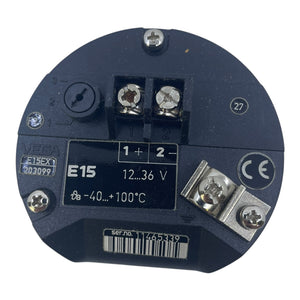 Vega E15 Sensor Adapter 12...36V VE:2stk - für industriellen Einsatz Vega